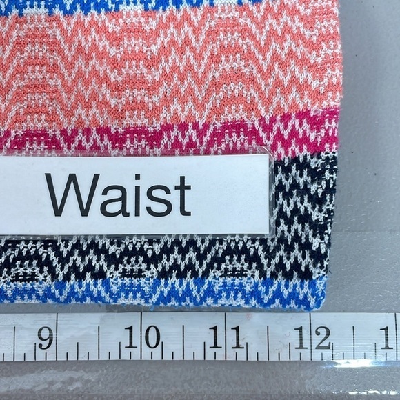 Tanya Taylor Sweater Dress Women's XS Extra Small Blue Striped Long Sleeve Midi - Picture 14 of 16